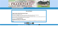 Desktop Screenshot of frankfortutilities.com